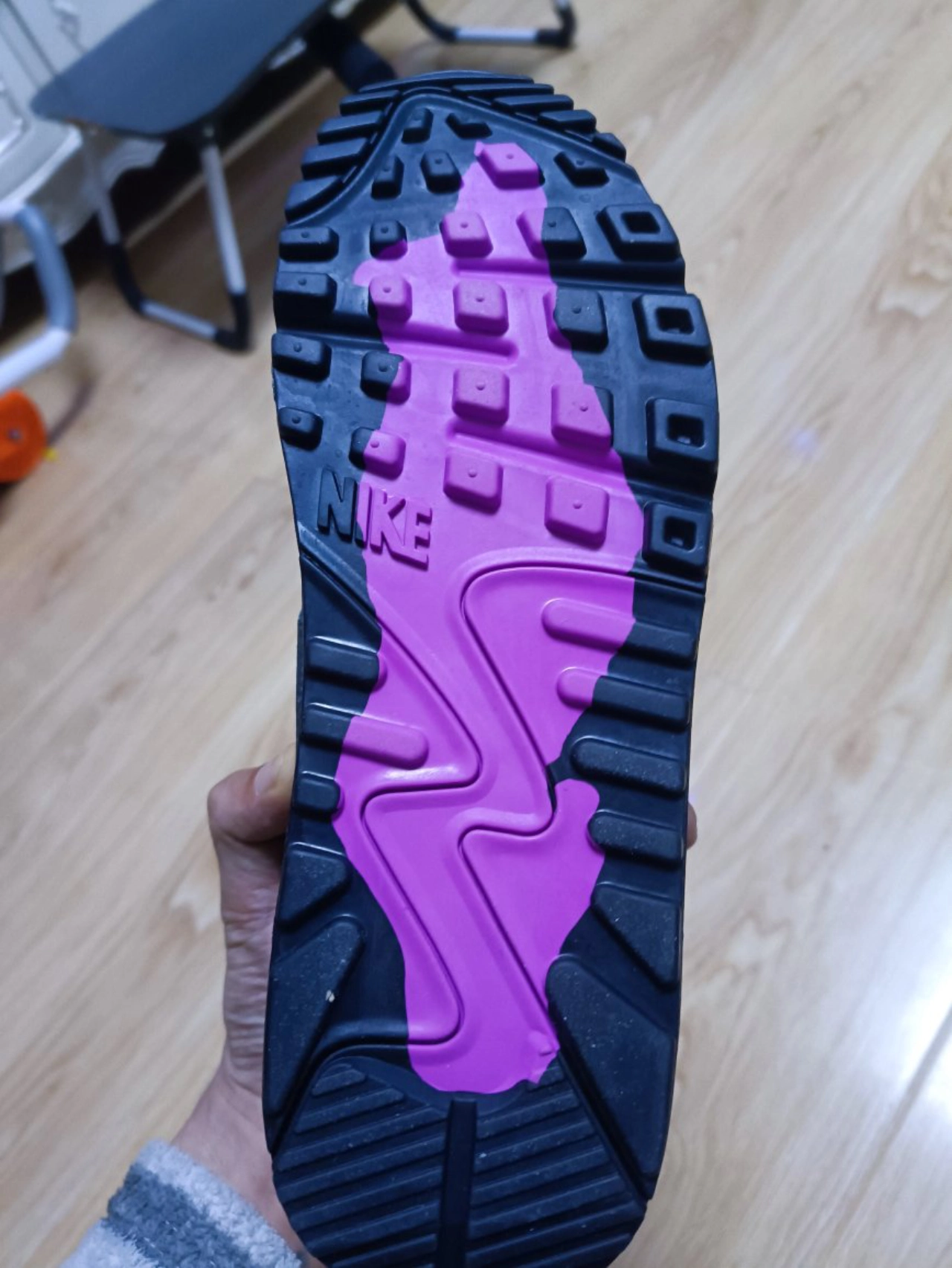 custom review-Nike Air Max 90 Устойчивый к истиранию Водонепроницаемый и Дышащий Низкий Топ Повседневные Беговые Кроссовки Мужские Черные Желтые