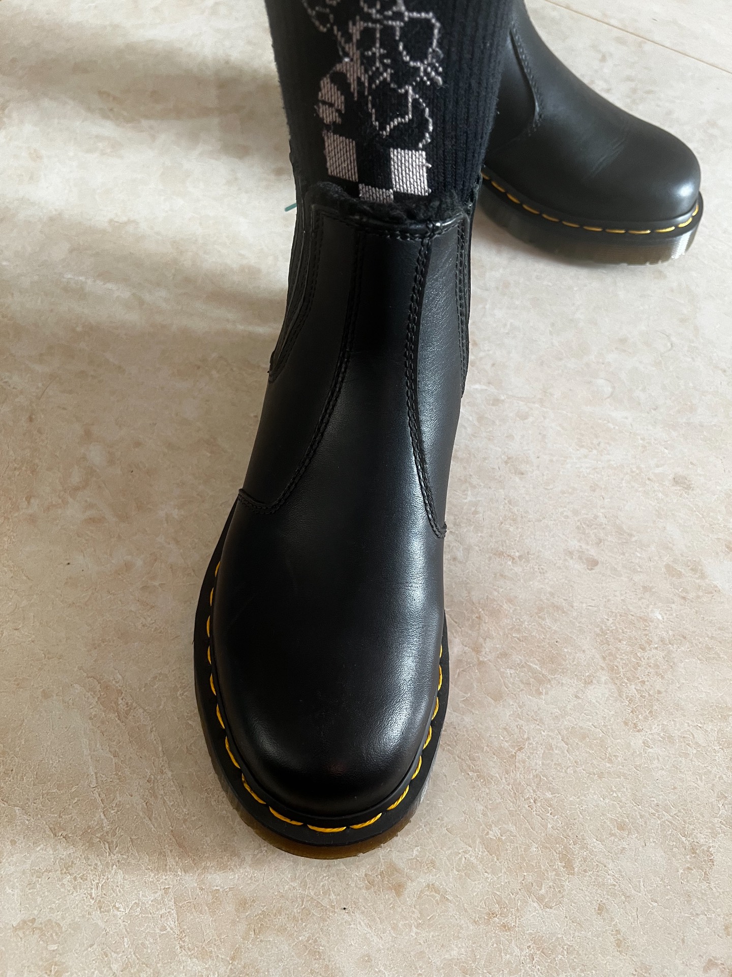 custom review-Dr.Martens Короткий Челси Унисекс Черный