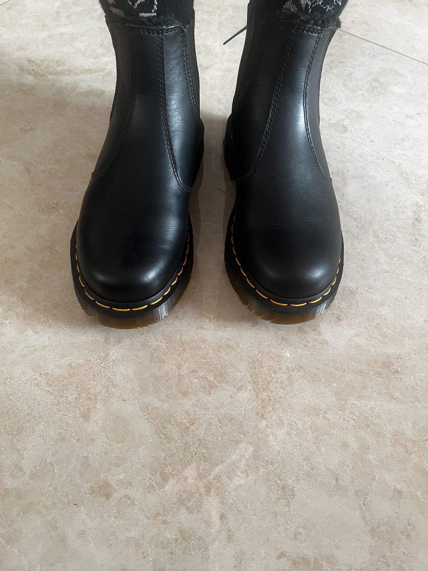 custom review-Dr.Martens Короткий Челси Унисекс Черный