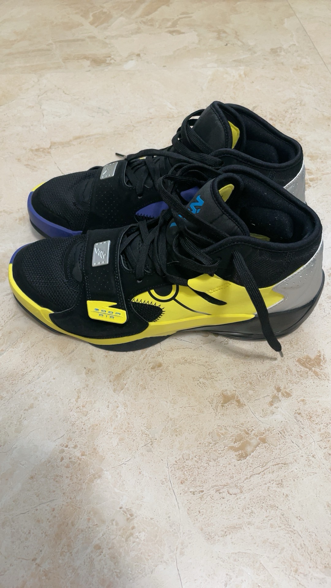 custom review-JORDAN Zion 2 Баскетбольные кроссовки MID Топ Мужской