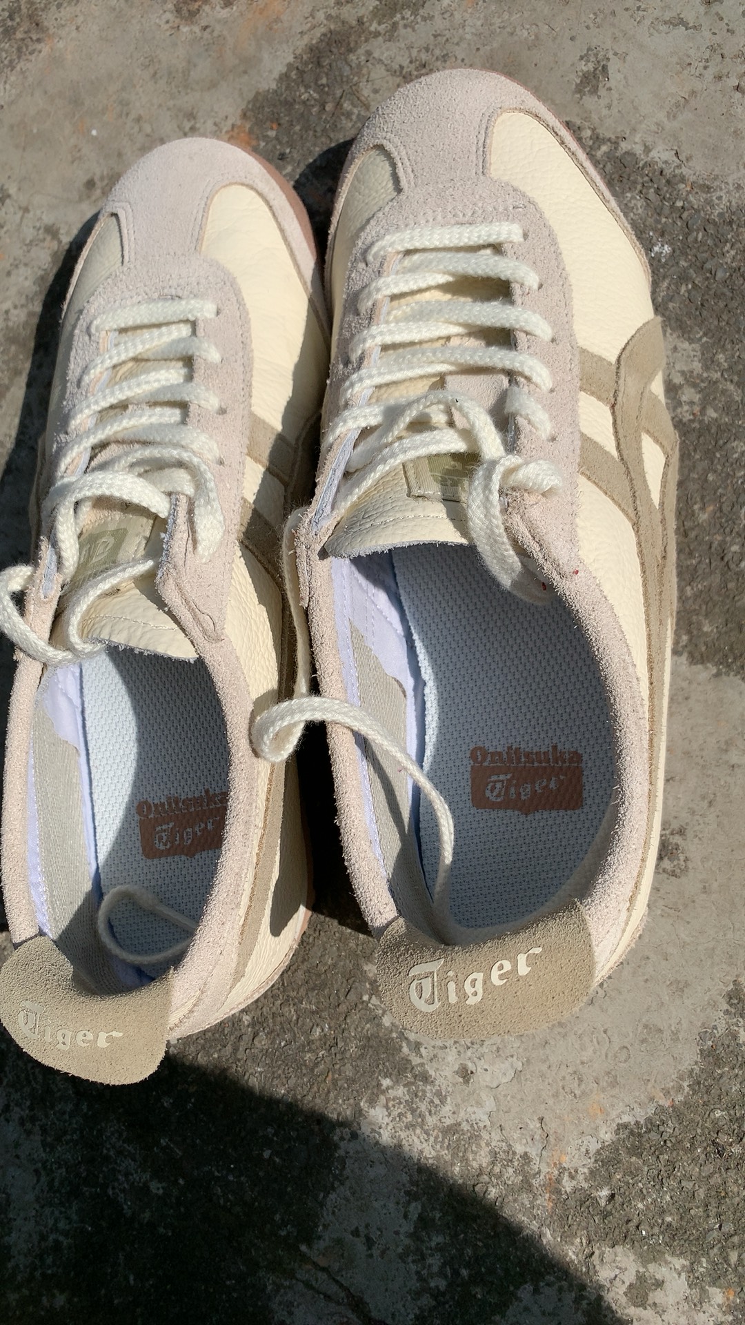 custom review-Onitsuka Tiger MEXICO 66 Противоскользящий устойчивый к истиранию низкий топ повседневная обувь унисекс серый коричневый