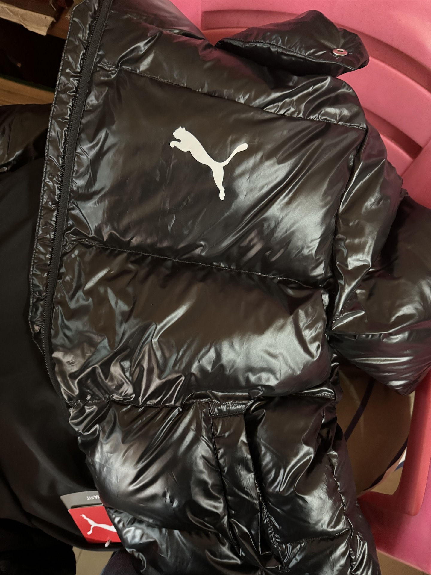 custom review-PUMA Пуховик Зимний Мужской Черный