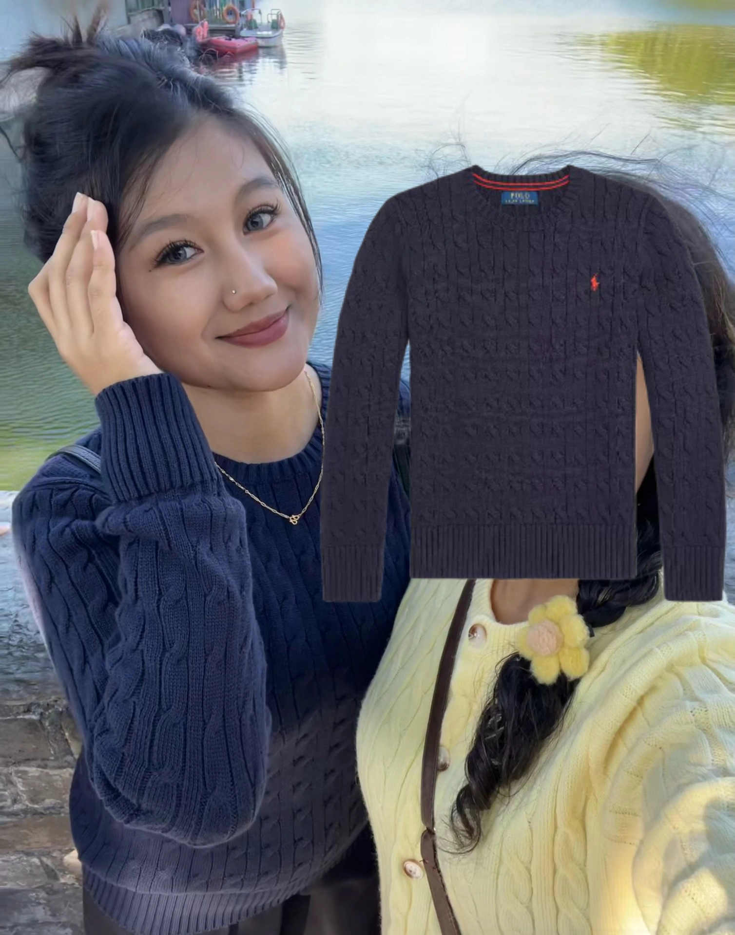 custom review-Polo Ralph Lauren Свитер Морской Синий Детский