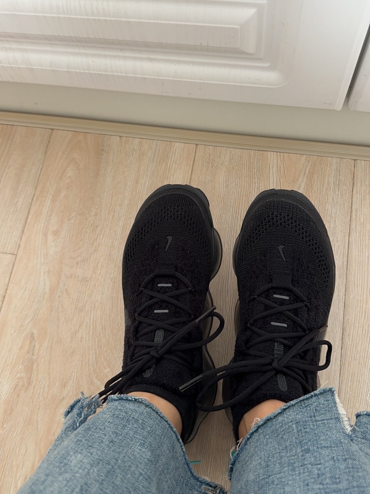 custom review-Nike Air Max Scorpion Амортизация Устойчивый к истиранию Дышащий Низкий Топ Повседневные Беговые кроссовки Мужские Черные