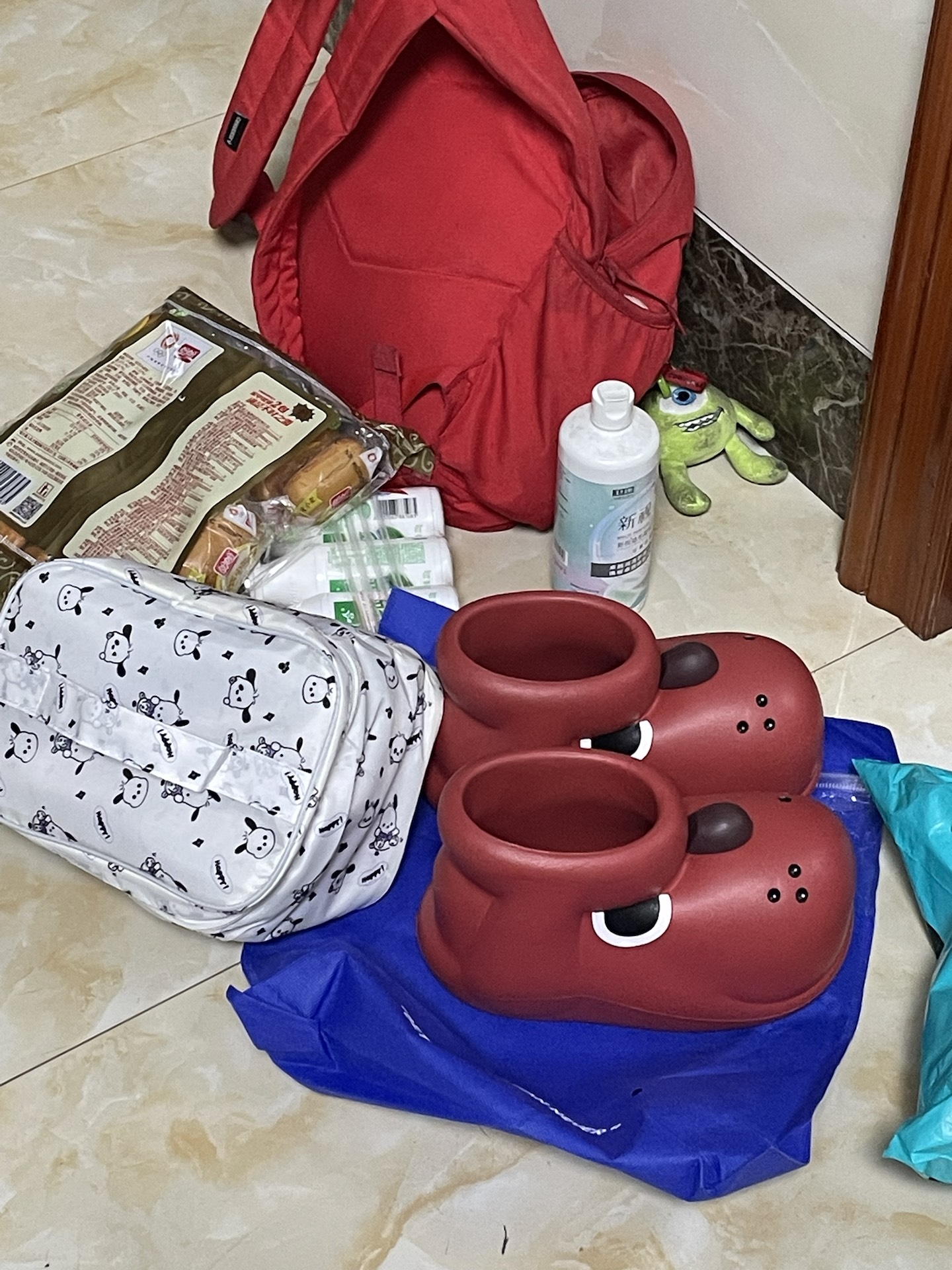 custom review-CHIKOKU Щенок Azee IS Милый. Женские ботильоны красный