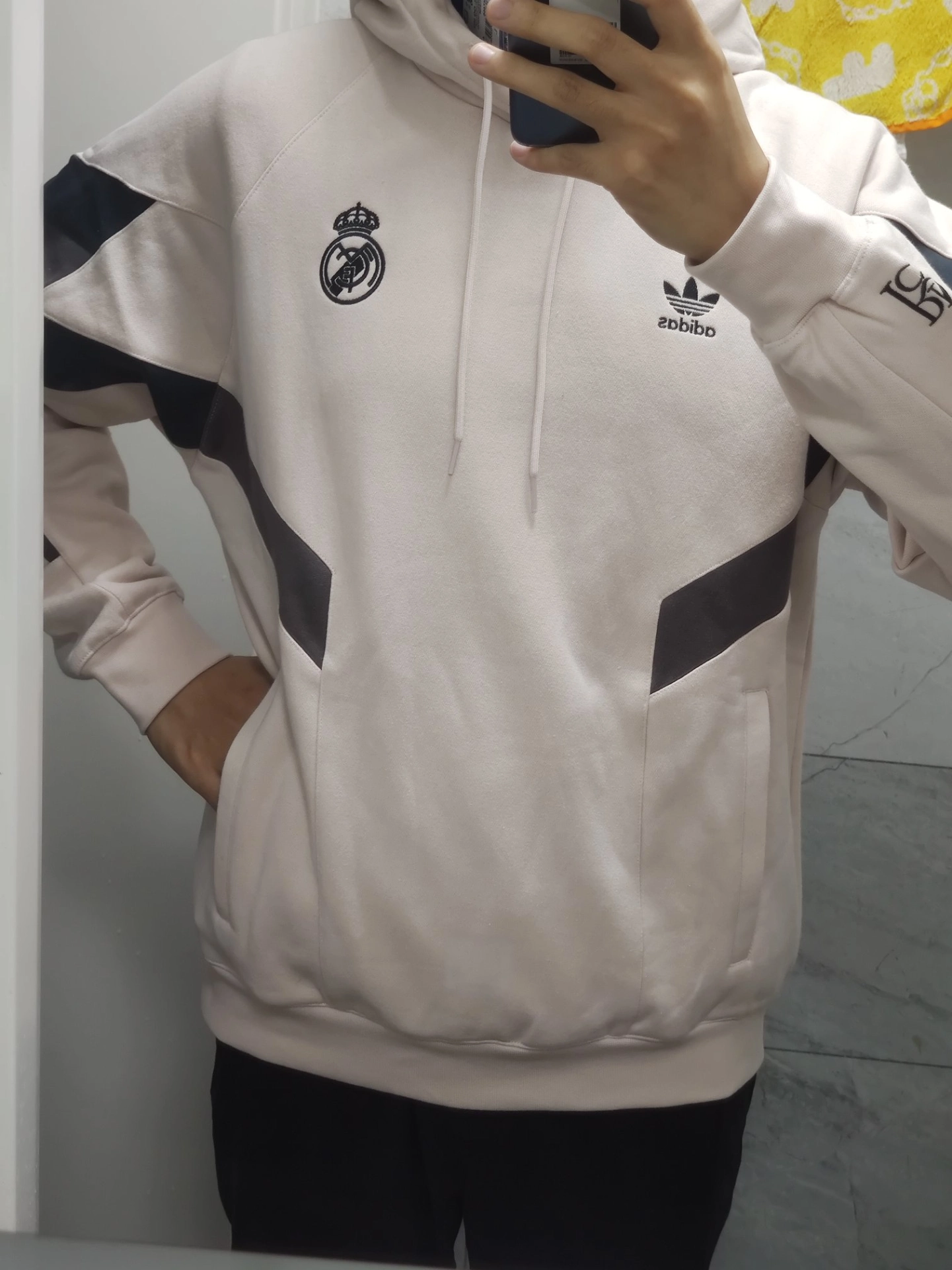 custom review-Adidas Originals Lifestyile Толстовка Унисекс Кремовый