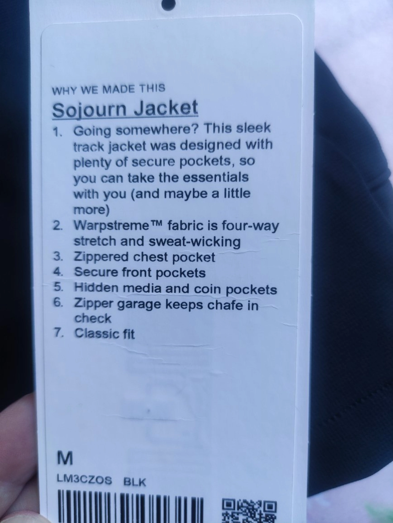 custom review-lululemon Sojourn Мужские Куртки