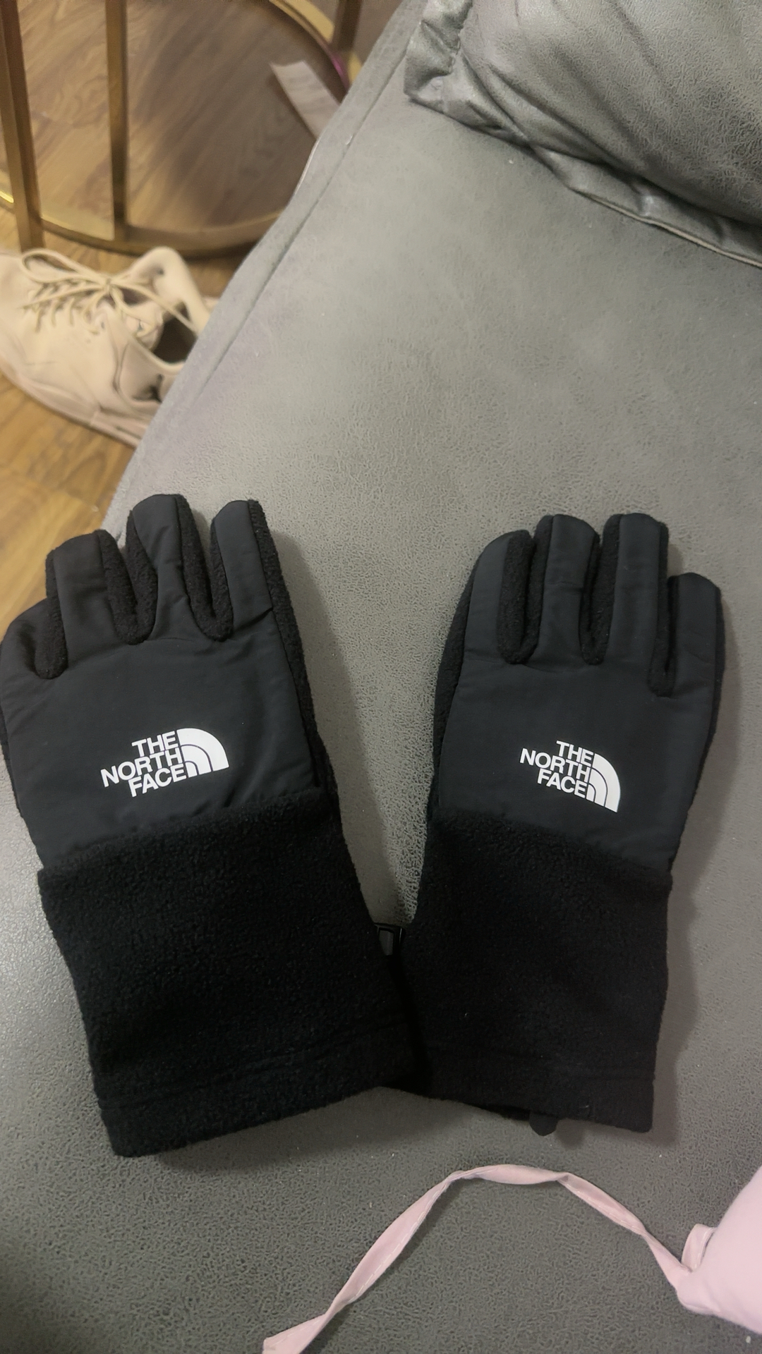 custom review-THE NORTH FACE Полиэстер Нейлон Синтетическая кожа Вязаные перчатки Унисекс Черный