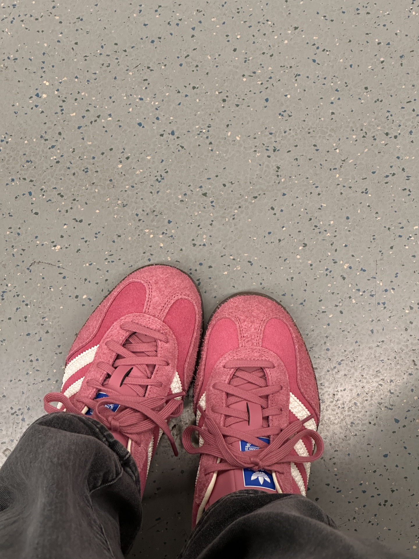 custom review-Adidas Originals GAZELLE INDOOR Устойчивые к истиранию Низкие Кроссовки для скейтбординга Унисекс Розовые