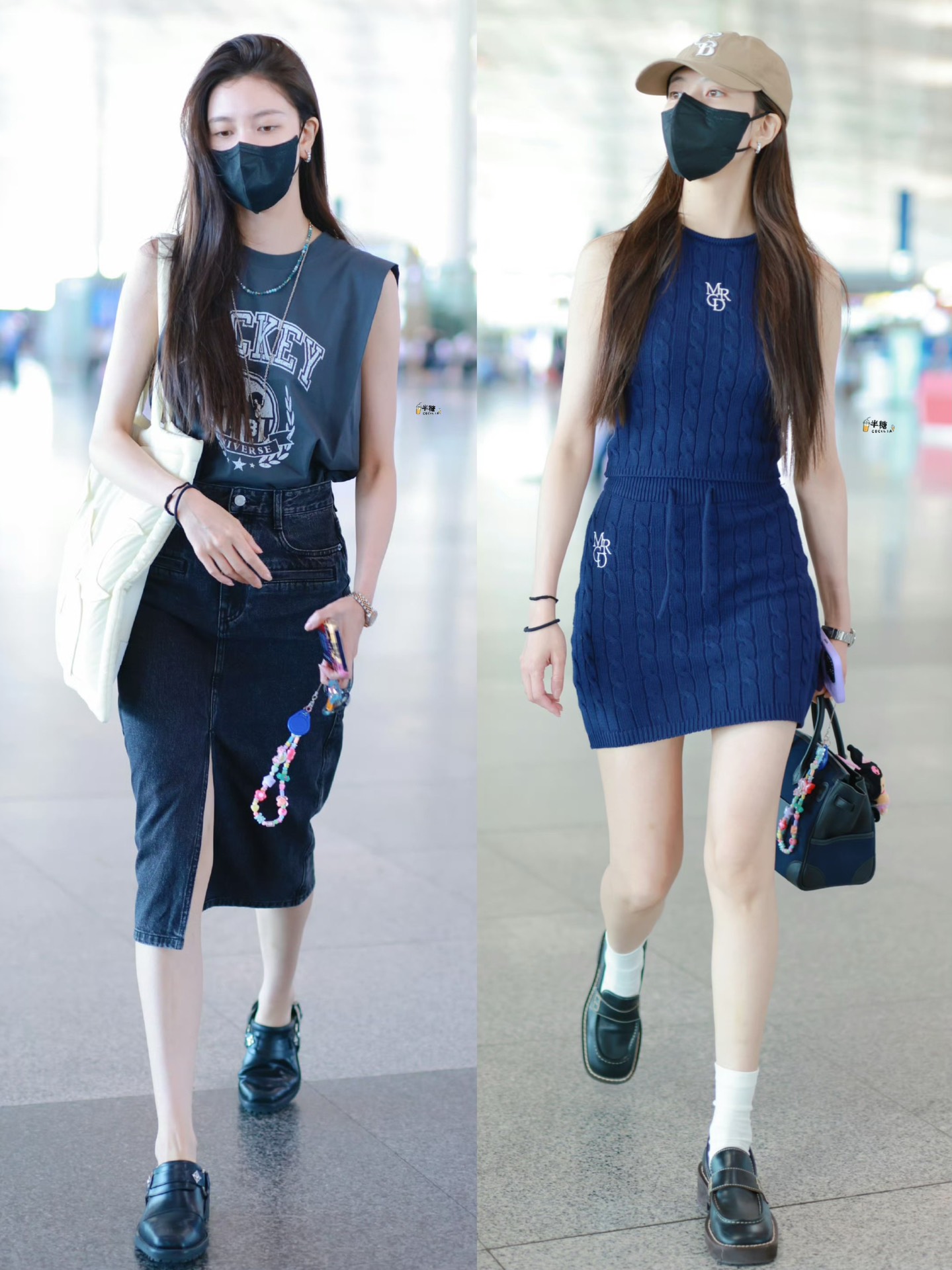 宋妍霏18套机场穿搭 行走的衣服架子!