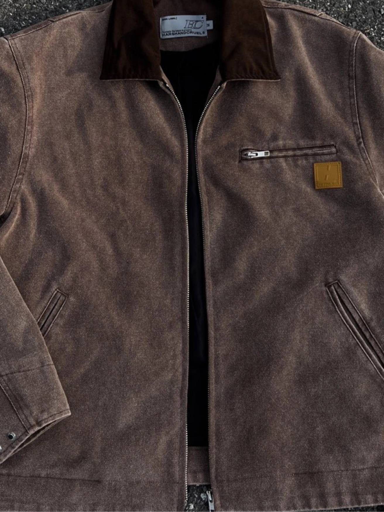 custom review-HARSH AND CRUEL Куртки и пальто унисекс