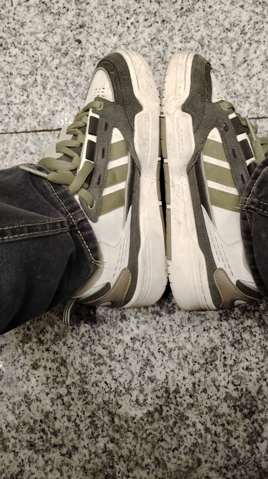 custom review-Adidas Originals Adi2000 Slip-Resistant Low Top Скейтборд Кроссовки Унисекс Коричневый Зеленый