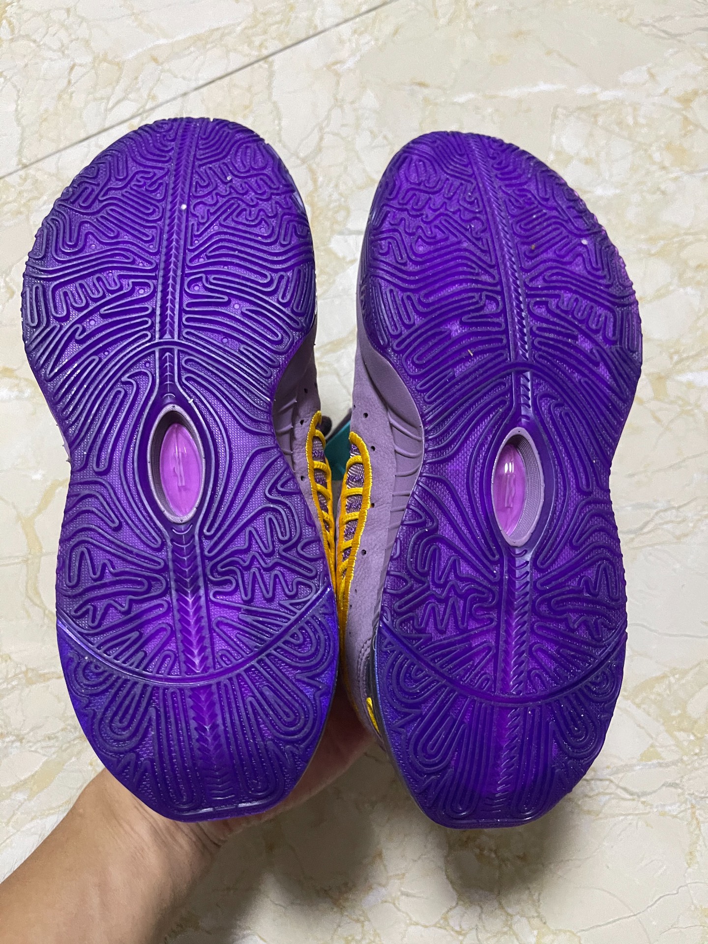 custom review-nike Lebron 21 Противоскользящие амортизаторы низкие детские баскетбольные кроссовки фиолетовые пыль