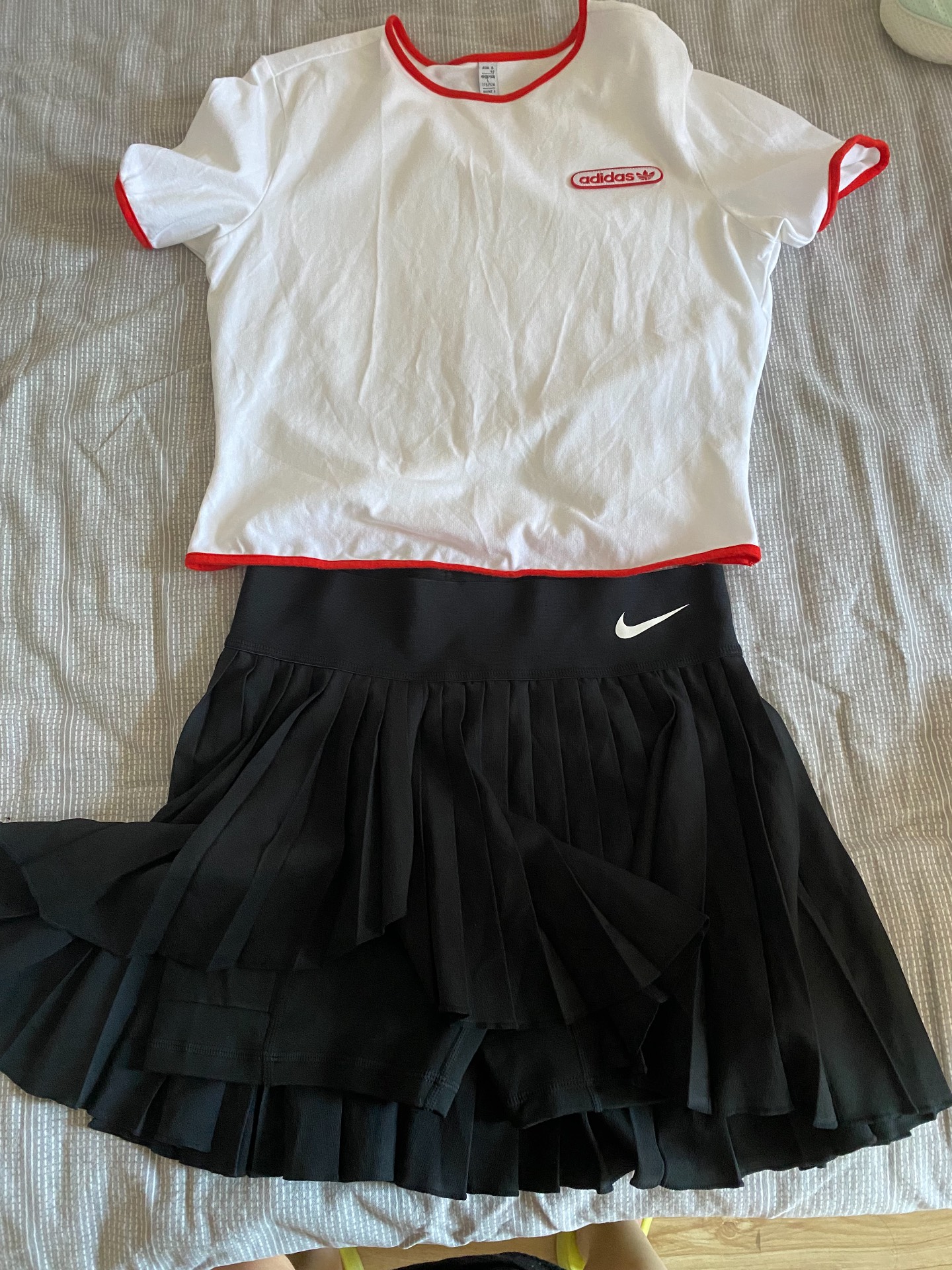 custom review-Nike Повседневные короткие юбки Женские Черный