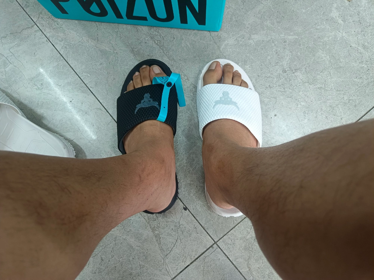 custom review-Under Armour Износостойкие Повседневные Тапочки Мужские Черные Однослойные