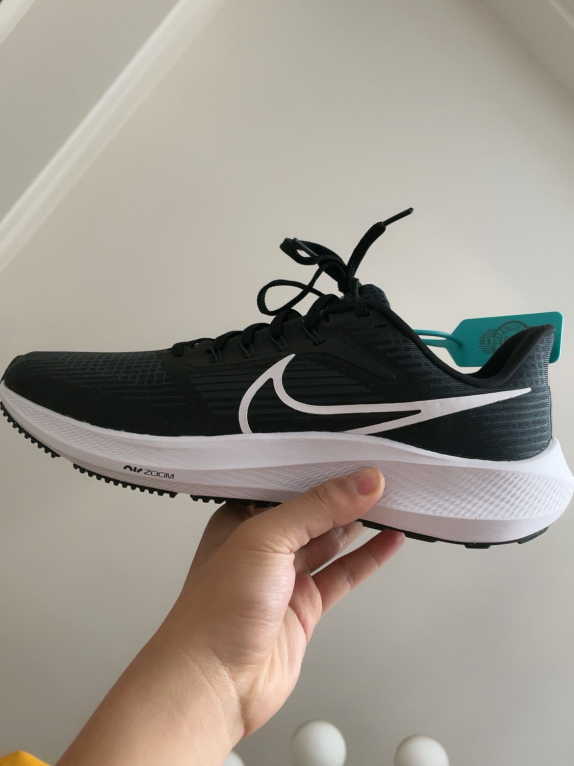 custom review-Nike Air Zoom Pegasus 39 Low Топ Повседневные Беговые Кроссовки Мужские Черно-Белые
