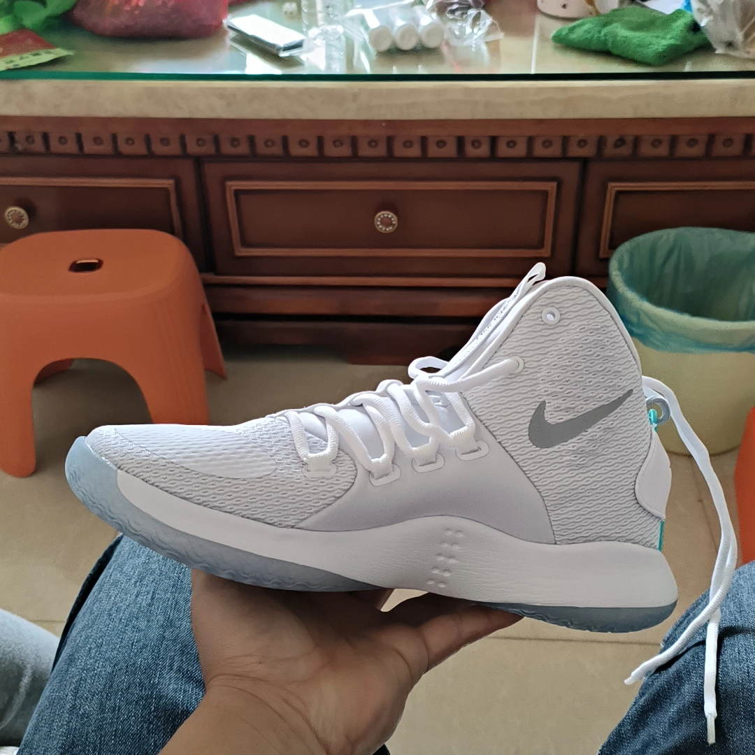 custom review-Nike Hyperdunk X MID Топ Zoom Баскетбольные кроссовки для игры Мужской Чисто белый