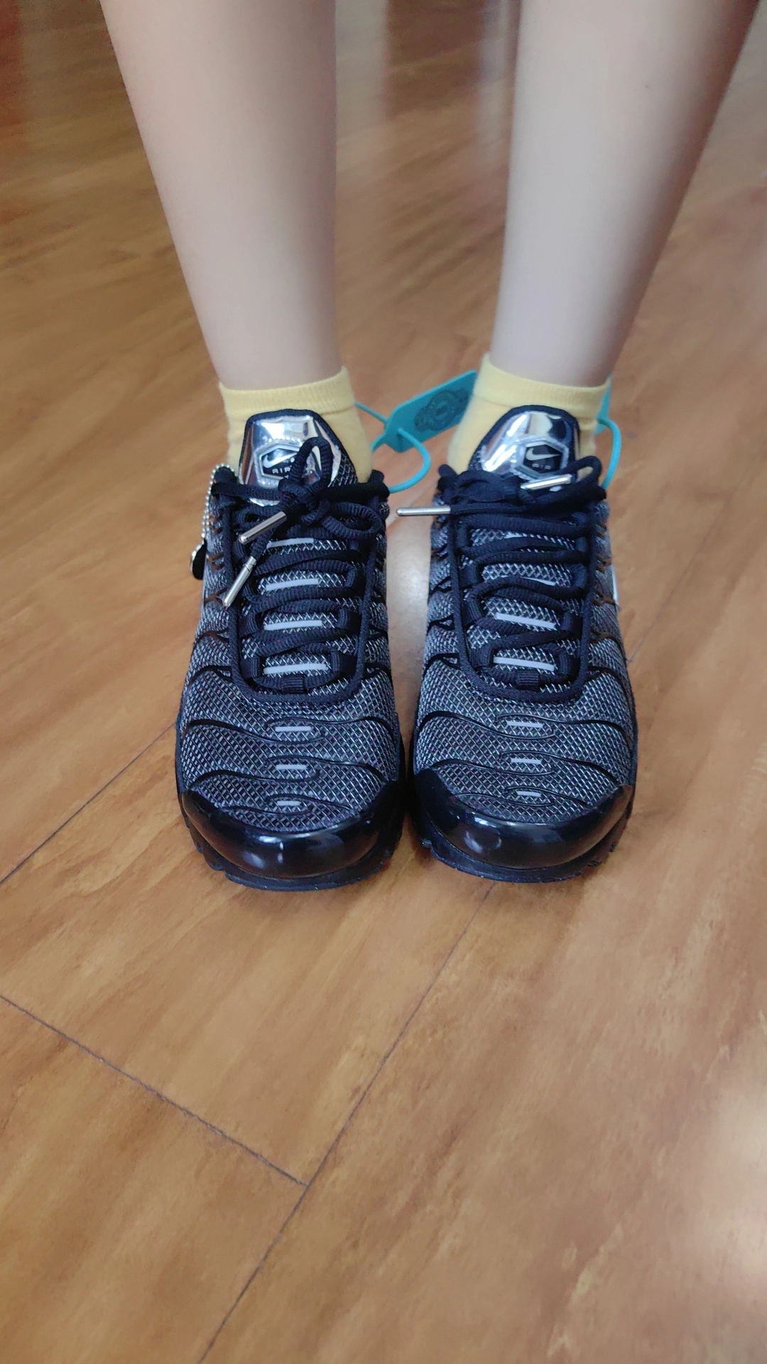 custom review-Nike Air Max Plus Low Top Casual Беговые кроссовки Женские Черные