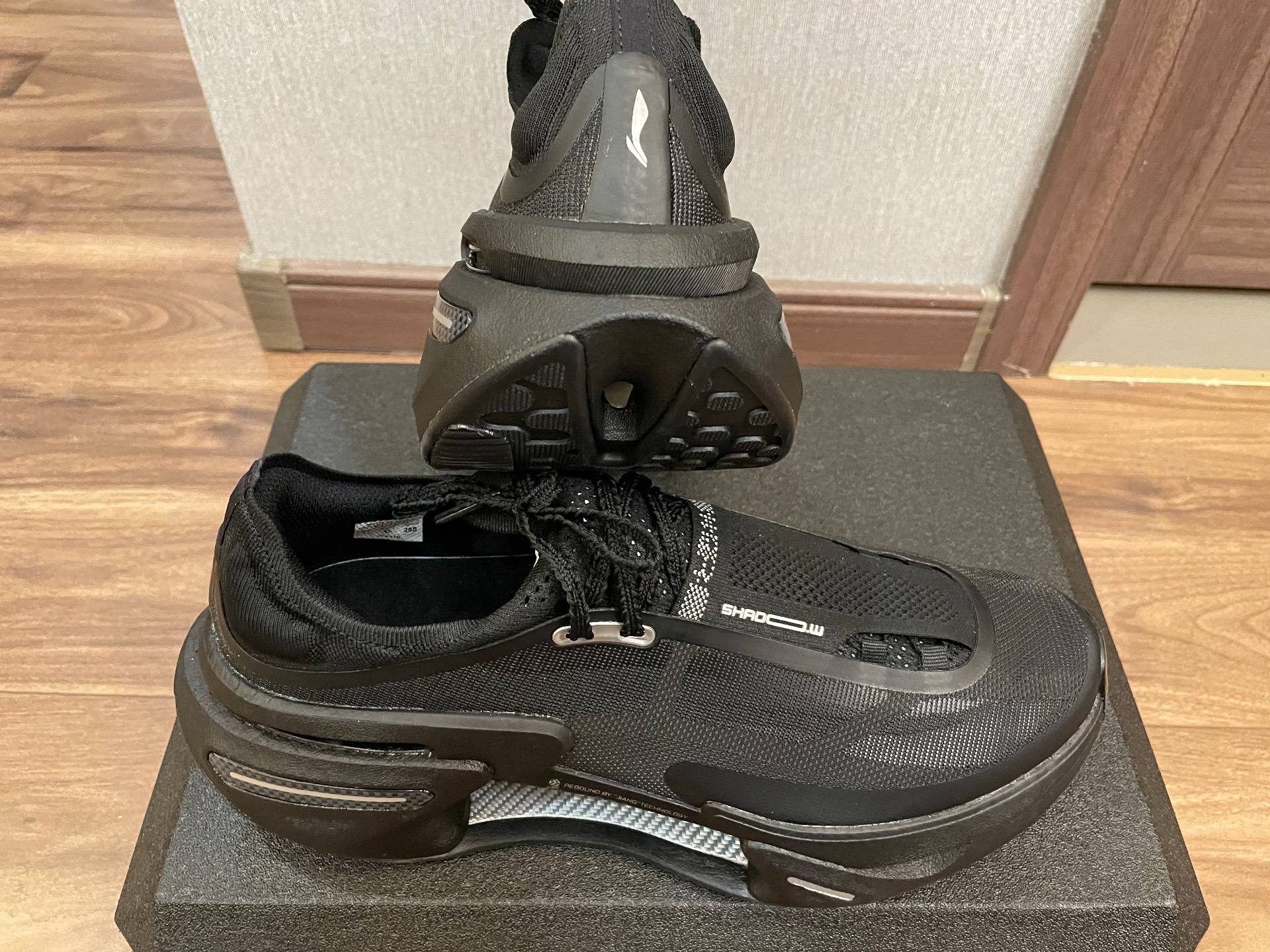 custom review-Лайнер Shadow 3,0 Low Top Технология LINING BOOM Гоночные Беговые Кроссовки Унисекс Черный