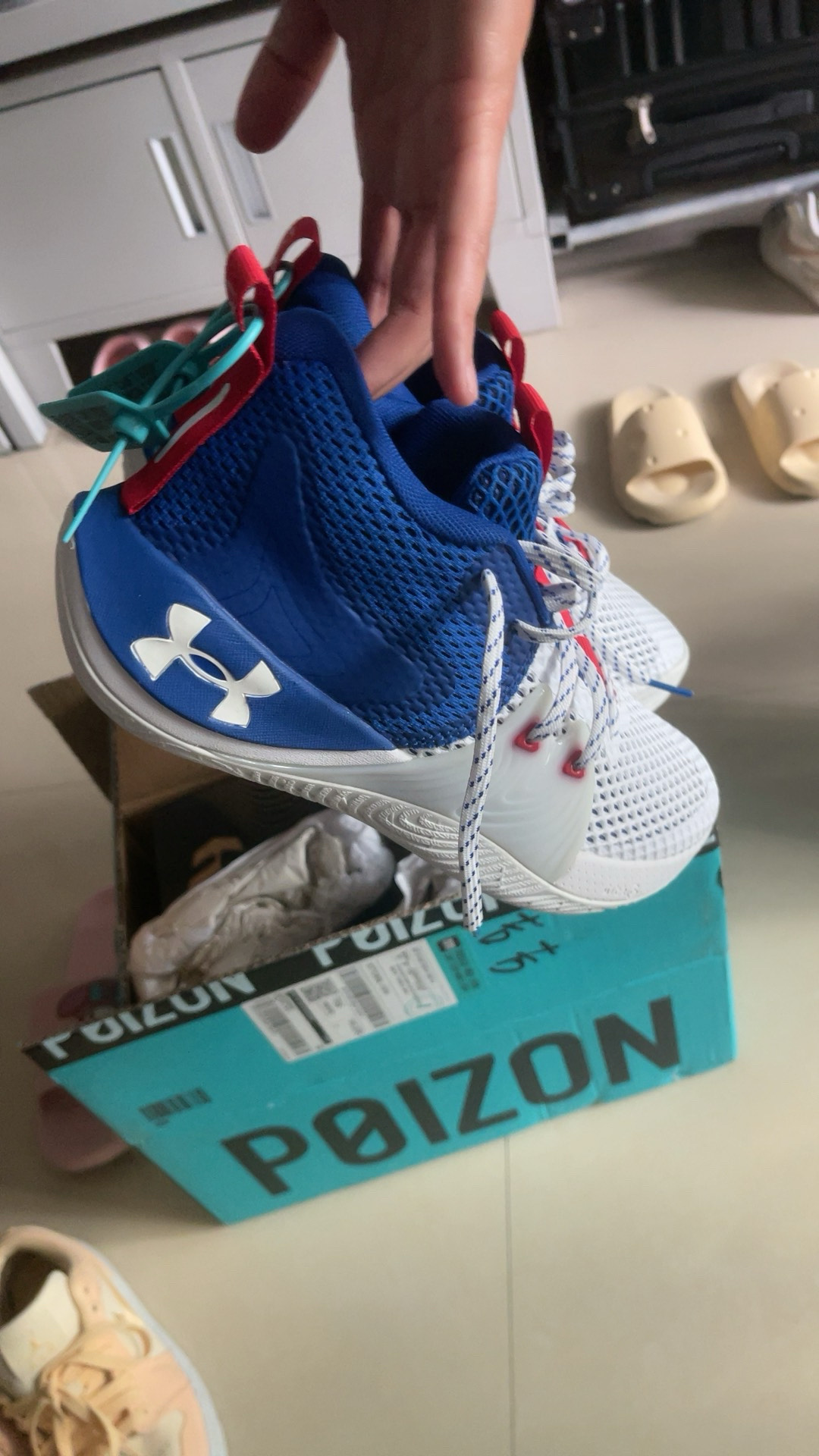 custom review-Under Armour Embiid 1 Амортизация Противоскользящий Устойчивый к истиранию Дышащий MID Топ HOVR