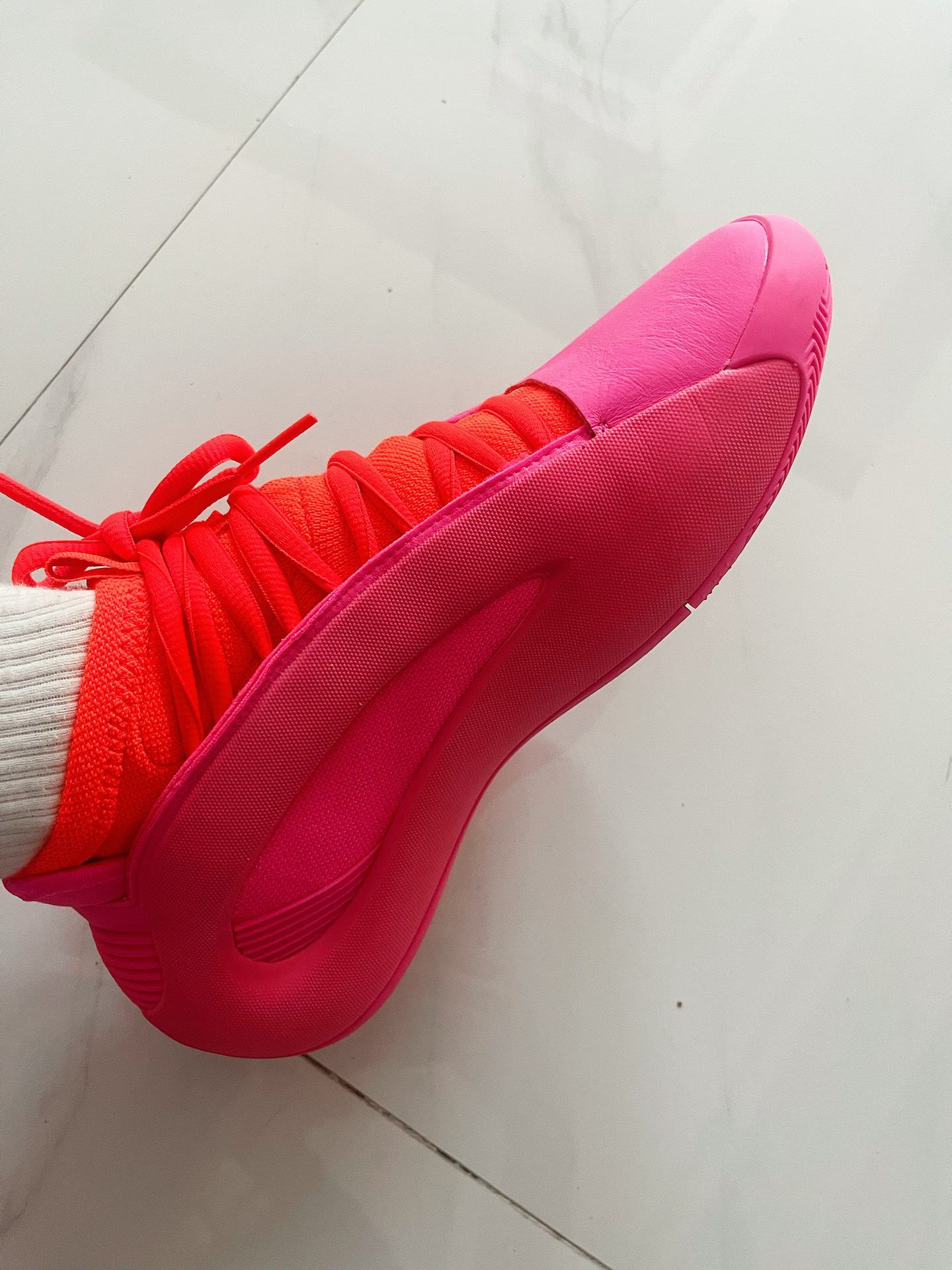 custom review-adidas Harden Vol.8 Flamingo Pink