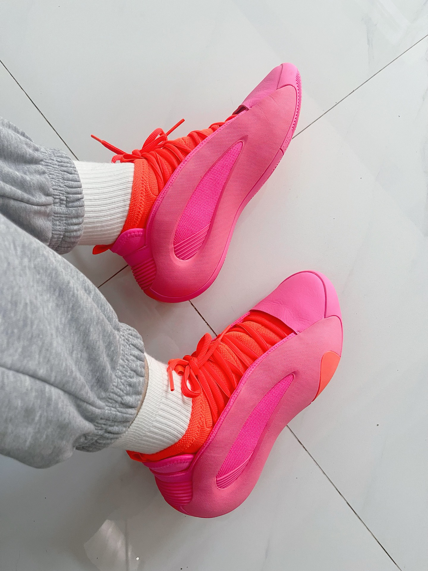 custom review-adidas Harden Vol.8 Flamingo Pink