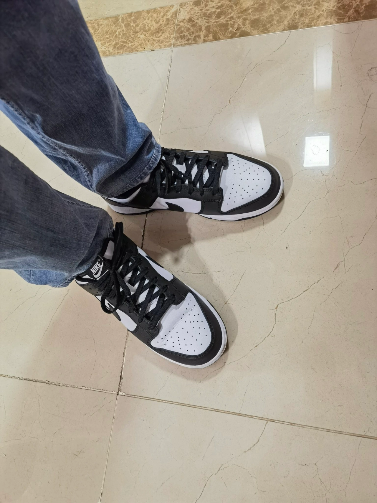 custom review-Nike Dunk Low 'Panda Black White'