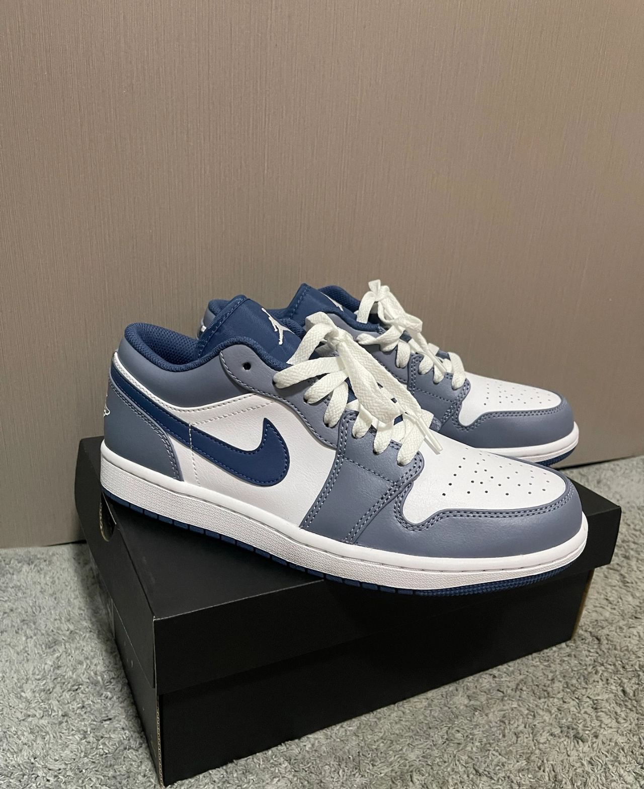 custom review-Jordan 1 Low Ashen Slate Men's