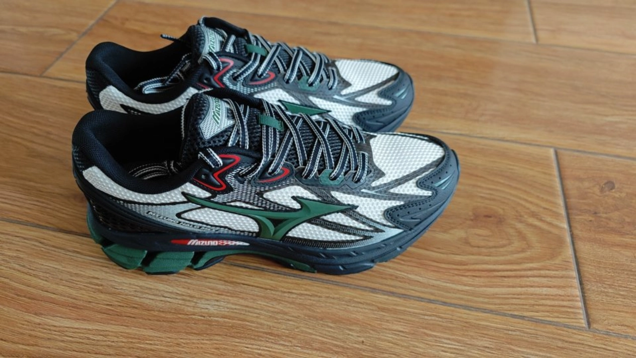 custom review-Кроссовки для бега Mizuno Halo Mix, низкий топ, белые и черные, унисекс