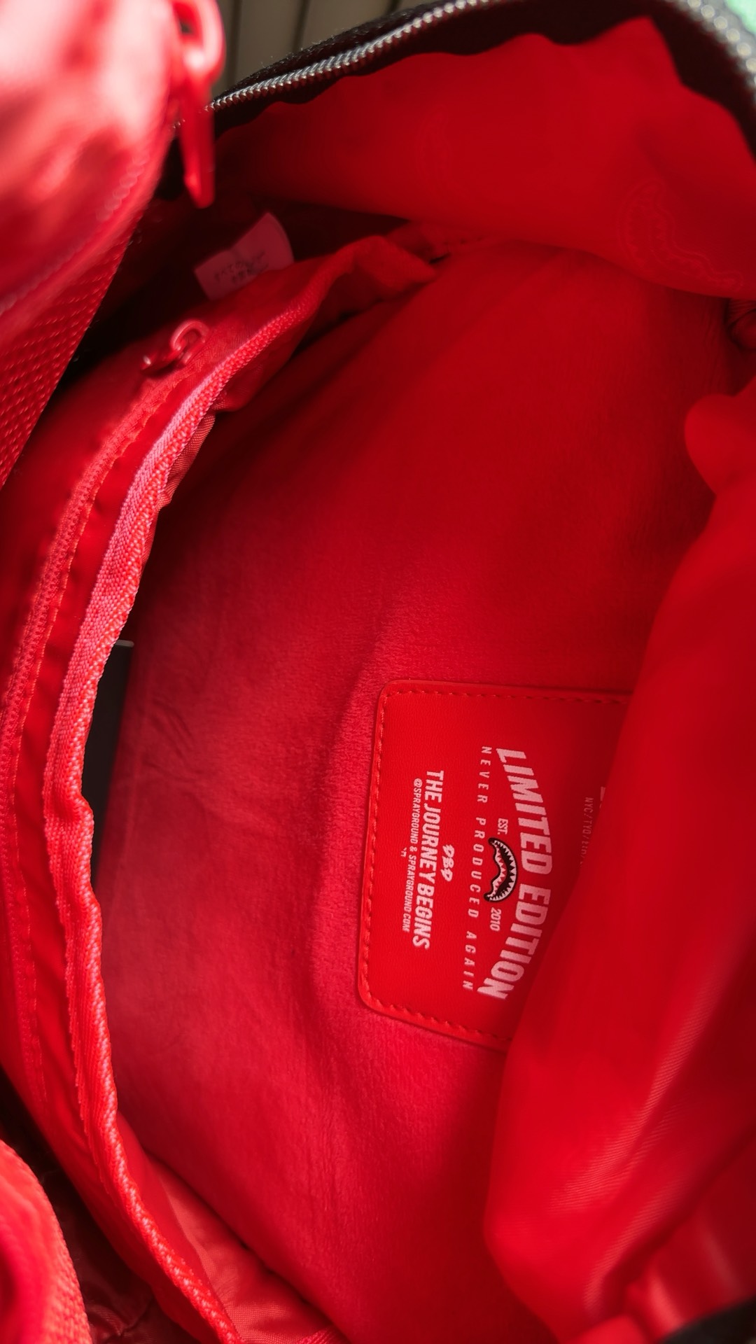 custom review-SPRAYGROUND ПВХ Большая Сумка для Путешествий Рюкзак Большой Унисекс Черный