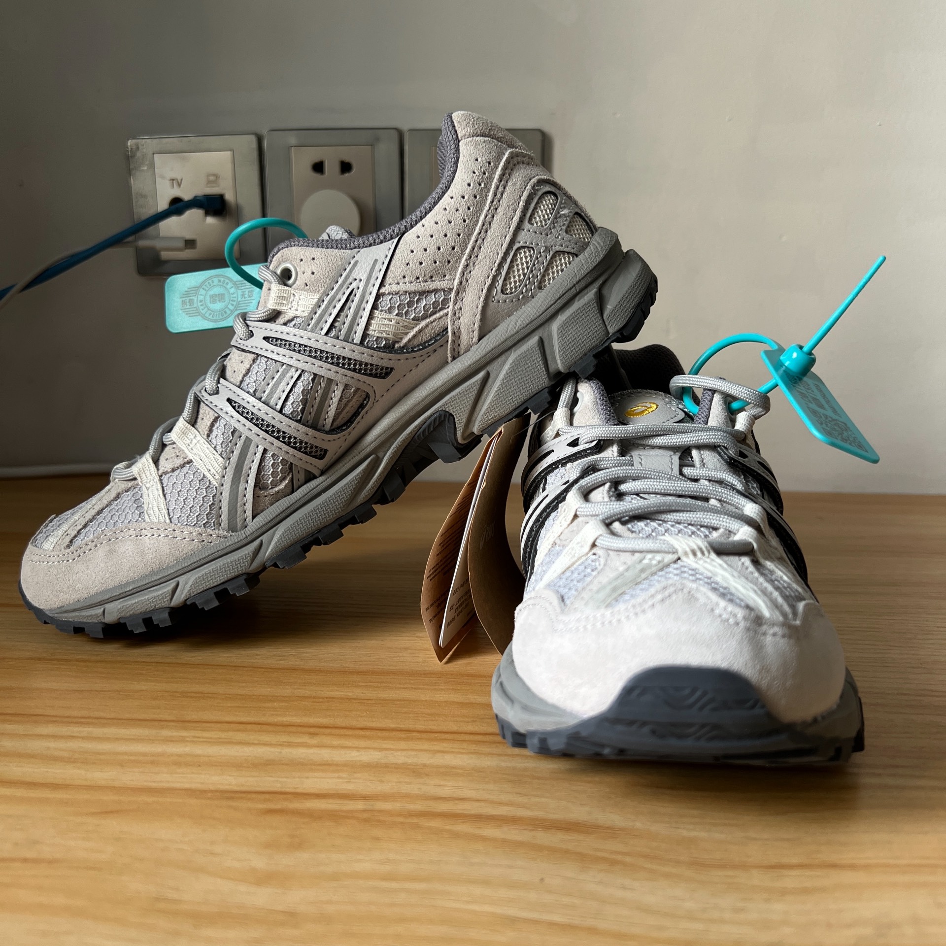 custom review-ASICS Gel Sonoma 15 50 Устойчивый к истиранию Низкий Топ Повседневная обувь Мужская Серый Коричневый