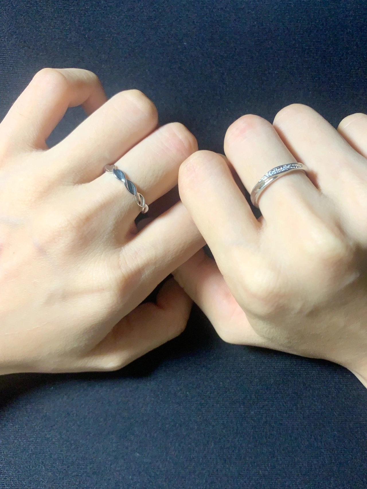 很哇塞的情侣对戒/共度爱河