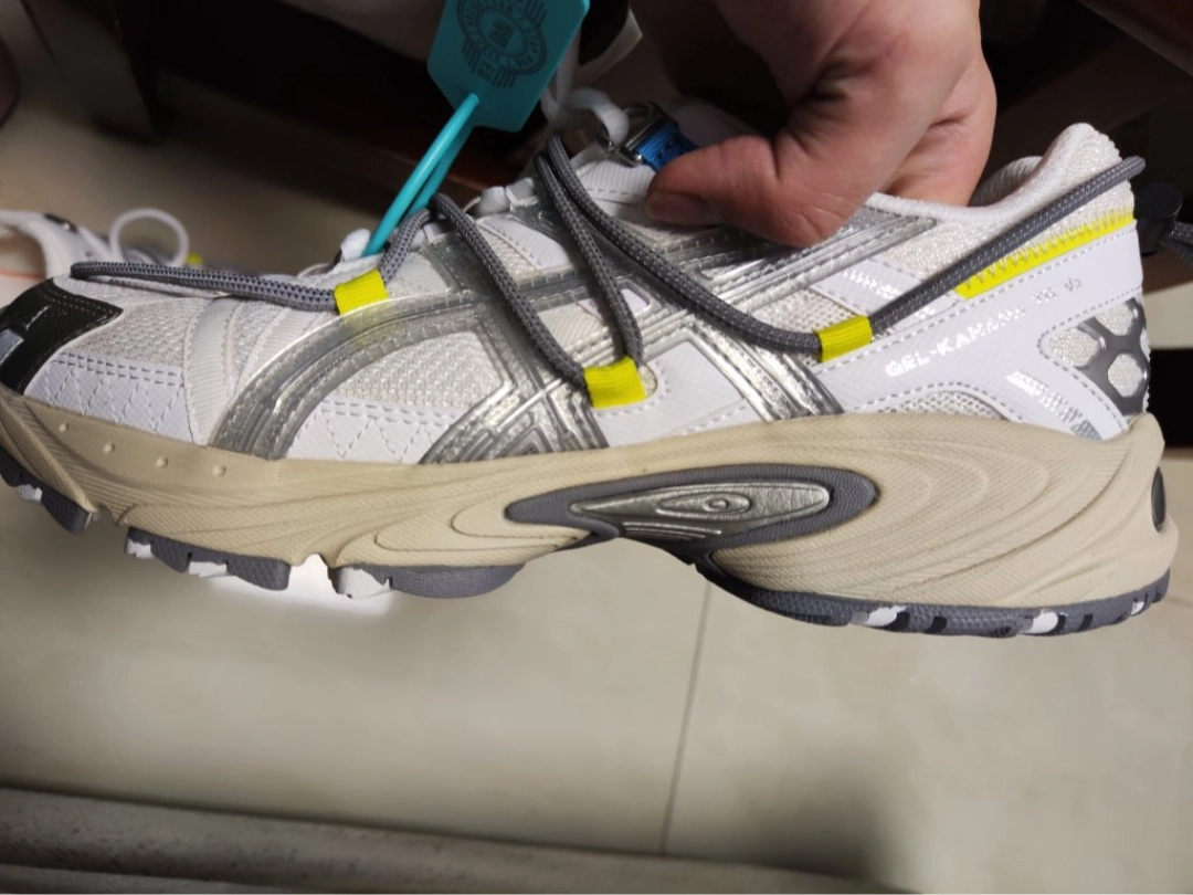 custom review-ASICS Gel Kahana TR v2 Low Top Повседневная обувь Унисекс Белый Серебряный