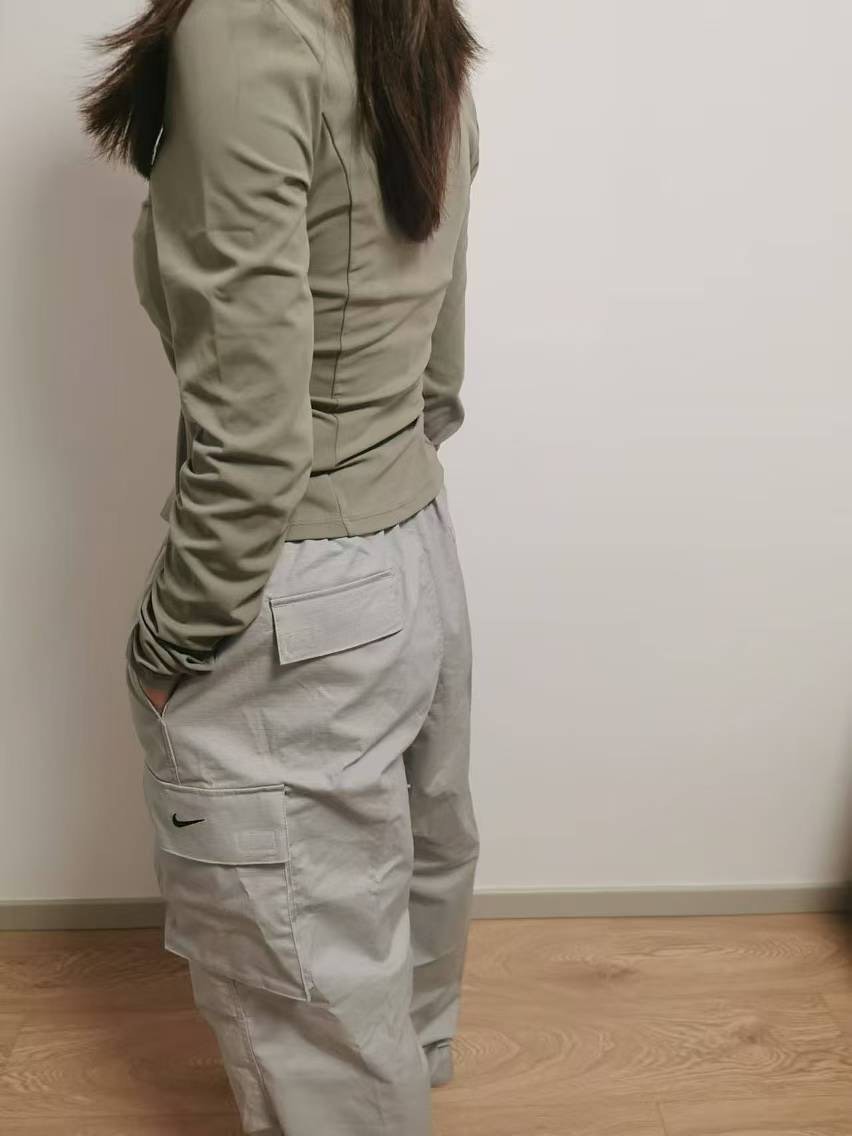 custom review-Nike Sportswear AS W NSW Dance CarGo Pant Повседневные брюки Женские Серый