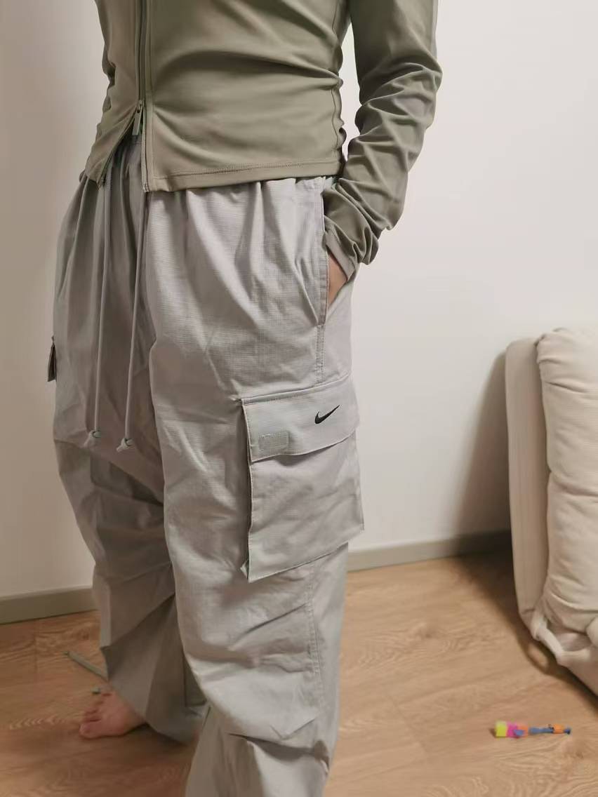 custom review-Nike Sportswear AS W NSW Dance CarGo Pant Повседневные брюки Женские Серый