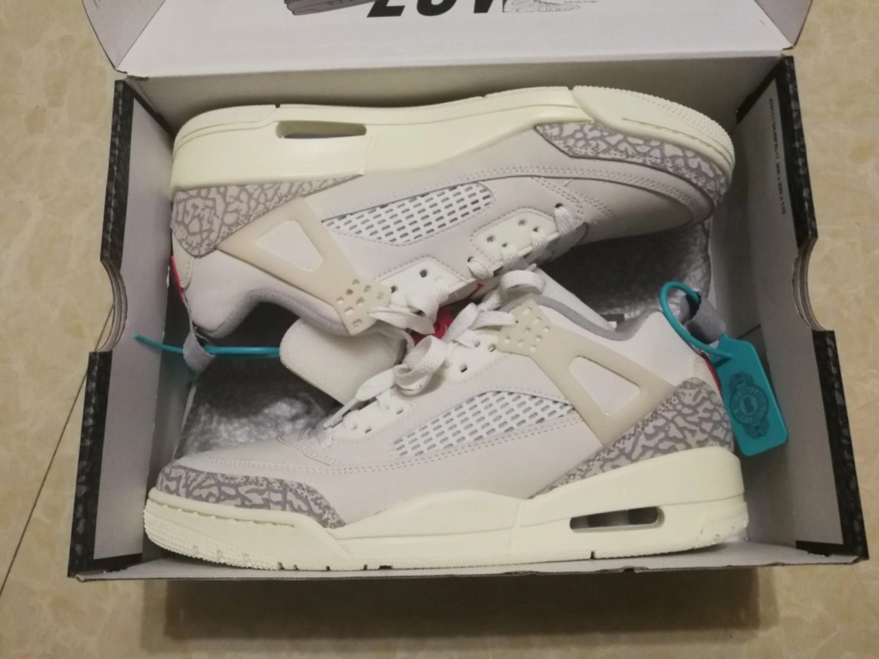 custom review-Air Jordan Spizike Low 'Coconut Milk'