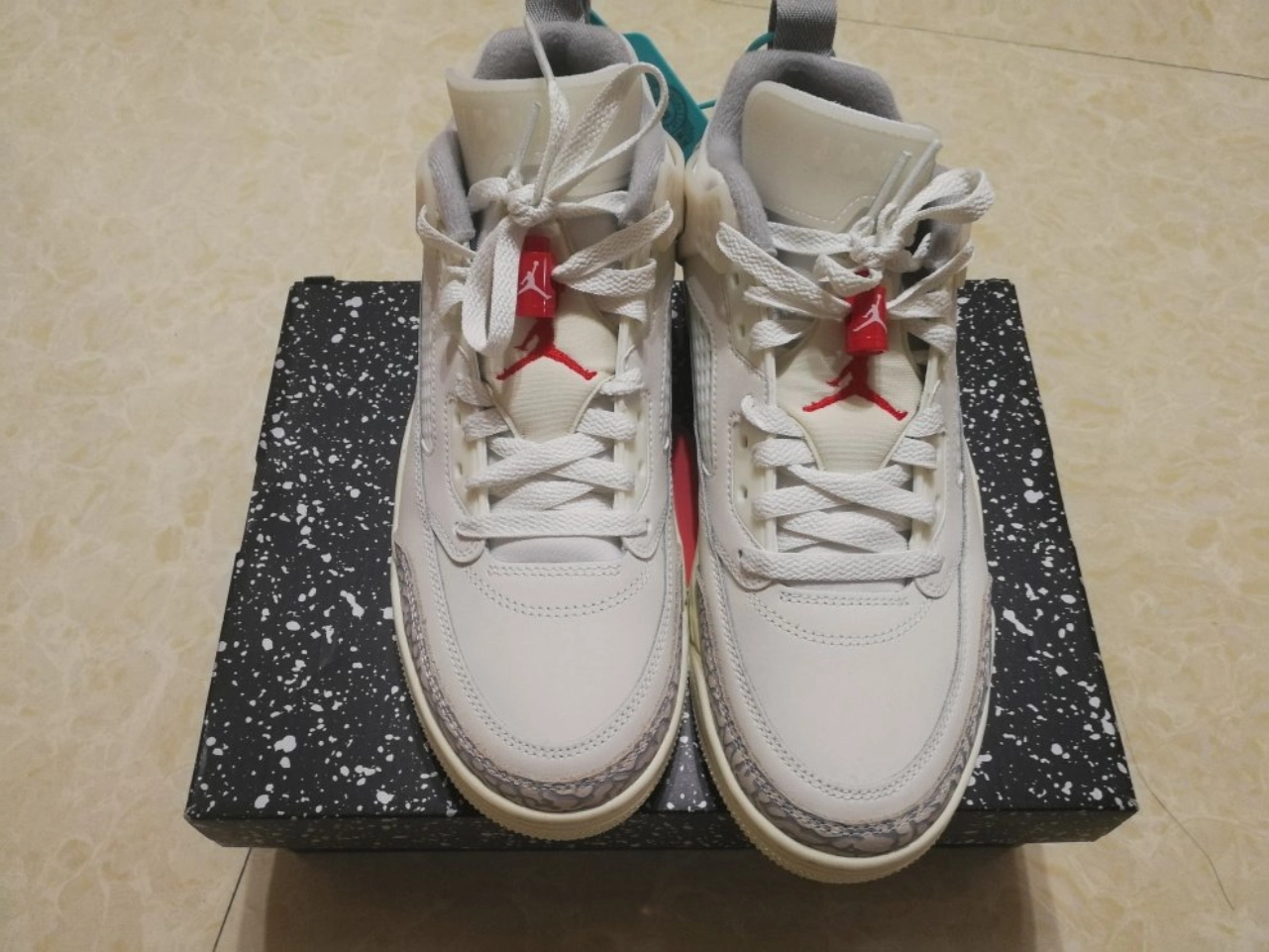 custom review-Air Jordan Spizike Low 'Coconut Milk'