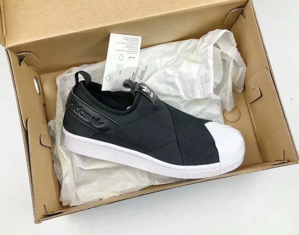 custom review-Adidas Originals Superstar SlipOn Slip-On Баланс Легкий Дышащий Баланс Легкий Дышащий Низкий Топ