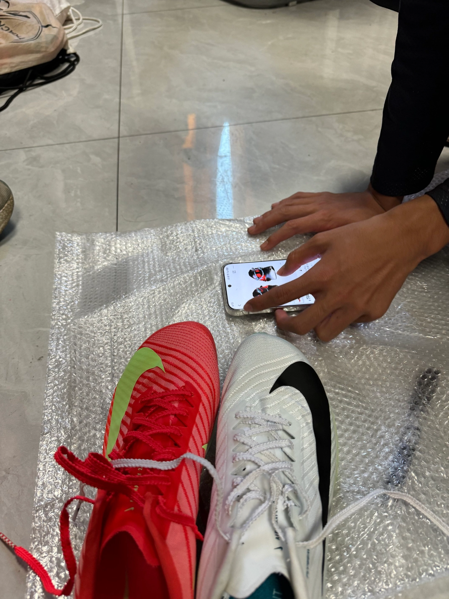 custom review-Nike Maxfly 2 Амортизация Дышащий И Прочный Дизайн Низкий Топ Гонки Спринт Беговые кроссовки Унисекс Красный