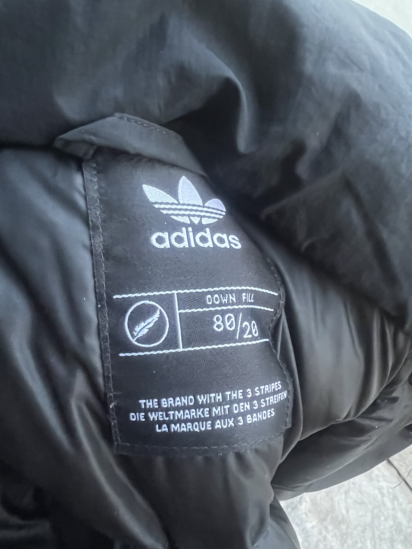 custom review-Adidas Originals Clover Series Outfit Пуховик Зимний Мужской Черный