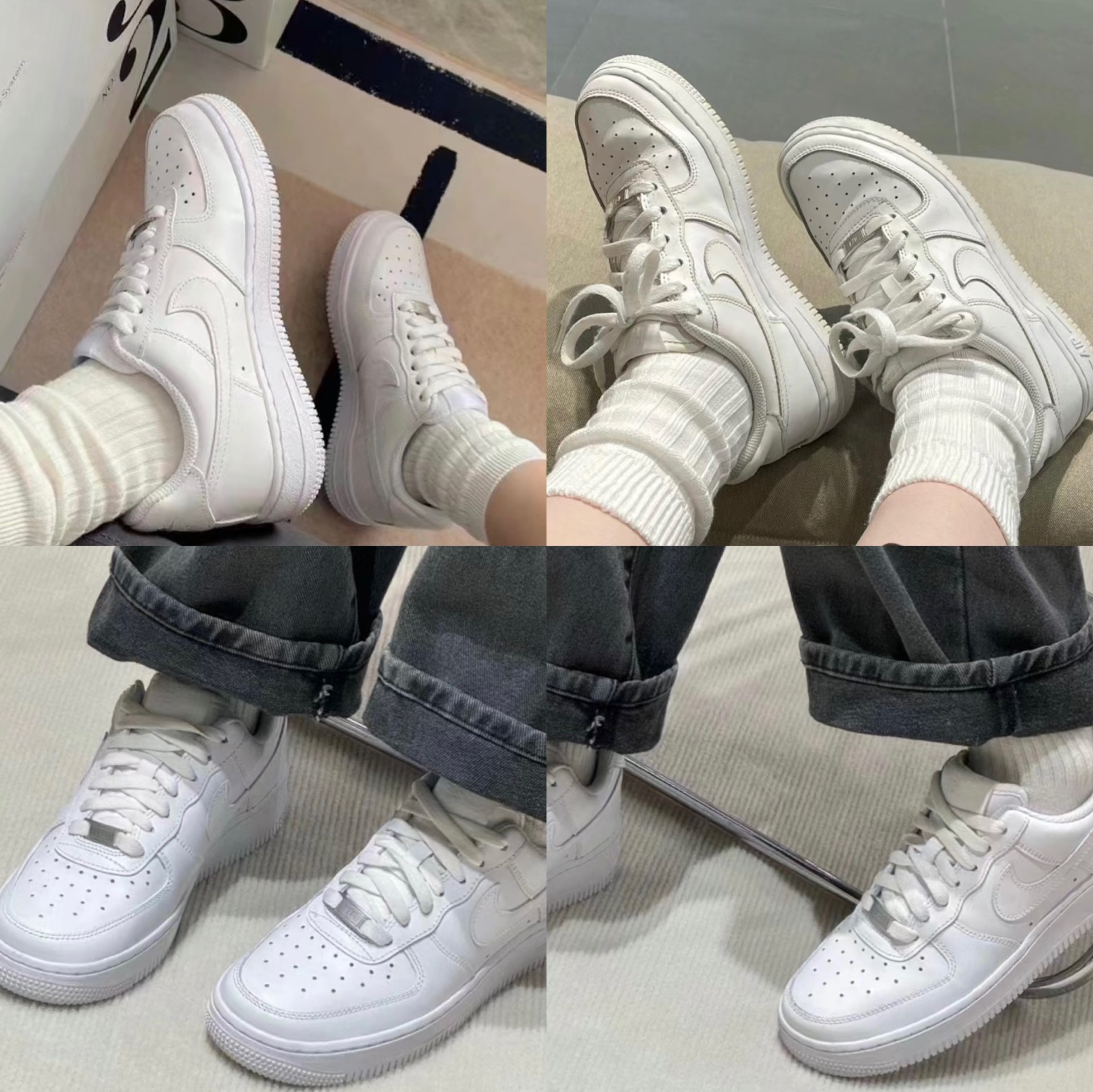 nike空军一号纯白永远的神