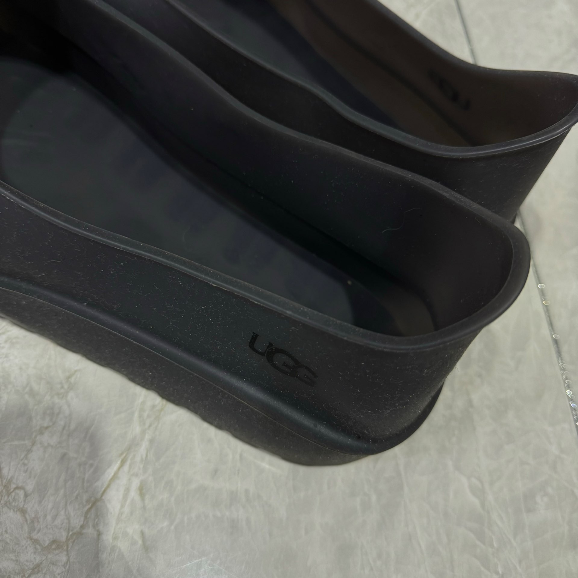 custom review-UGG CLASSIC MINI Кружево Вверх Погода Теплоизоляционный Устойчивый к истиранию Короткие Снежные ботинки Мужские Черные