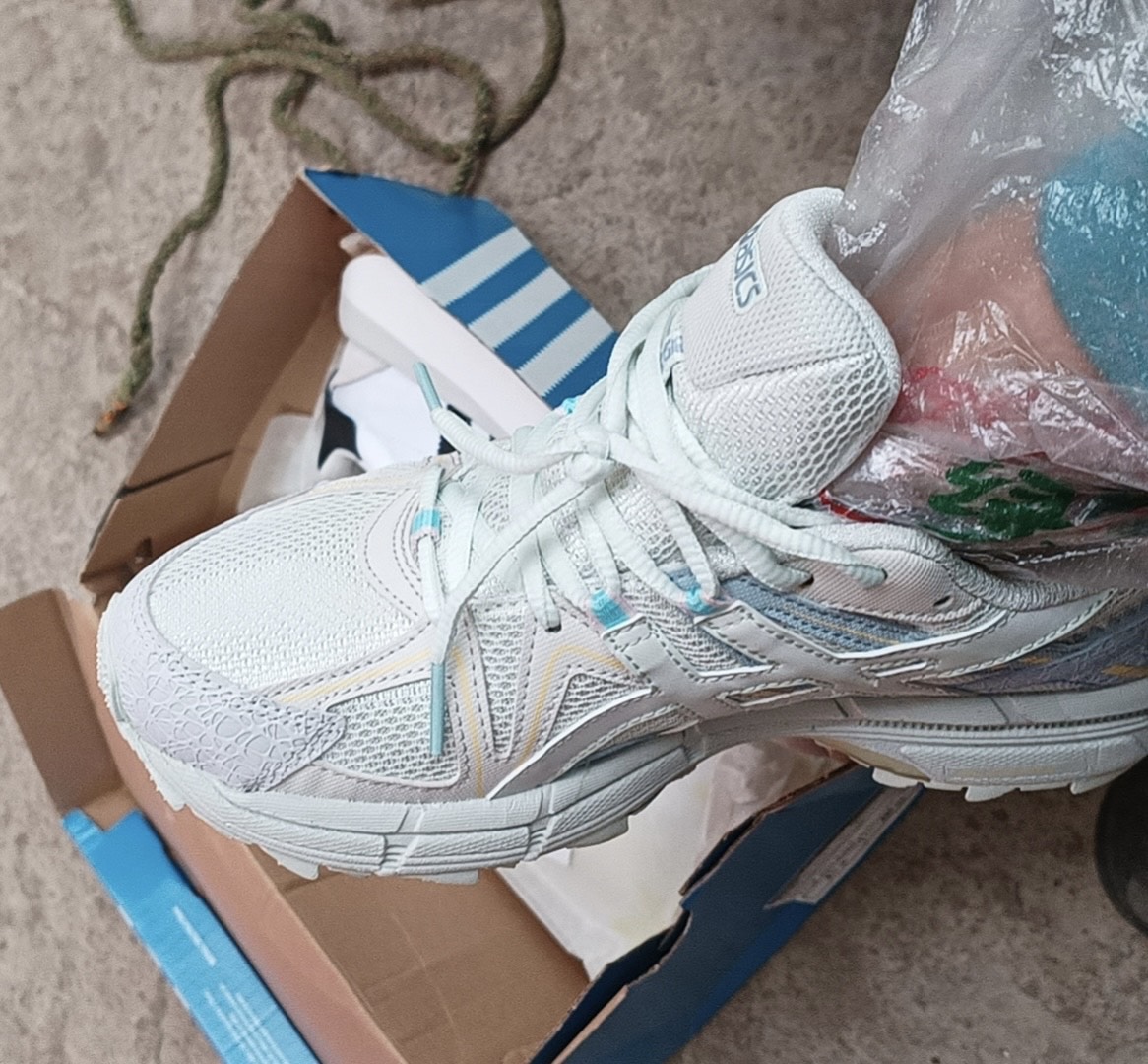 custom review-Asics Gel Kahana 8 Текстиль Синтетическая кожа Низкий топ Марафон Беговые кроссовки Женские Розовый Синий