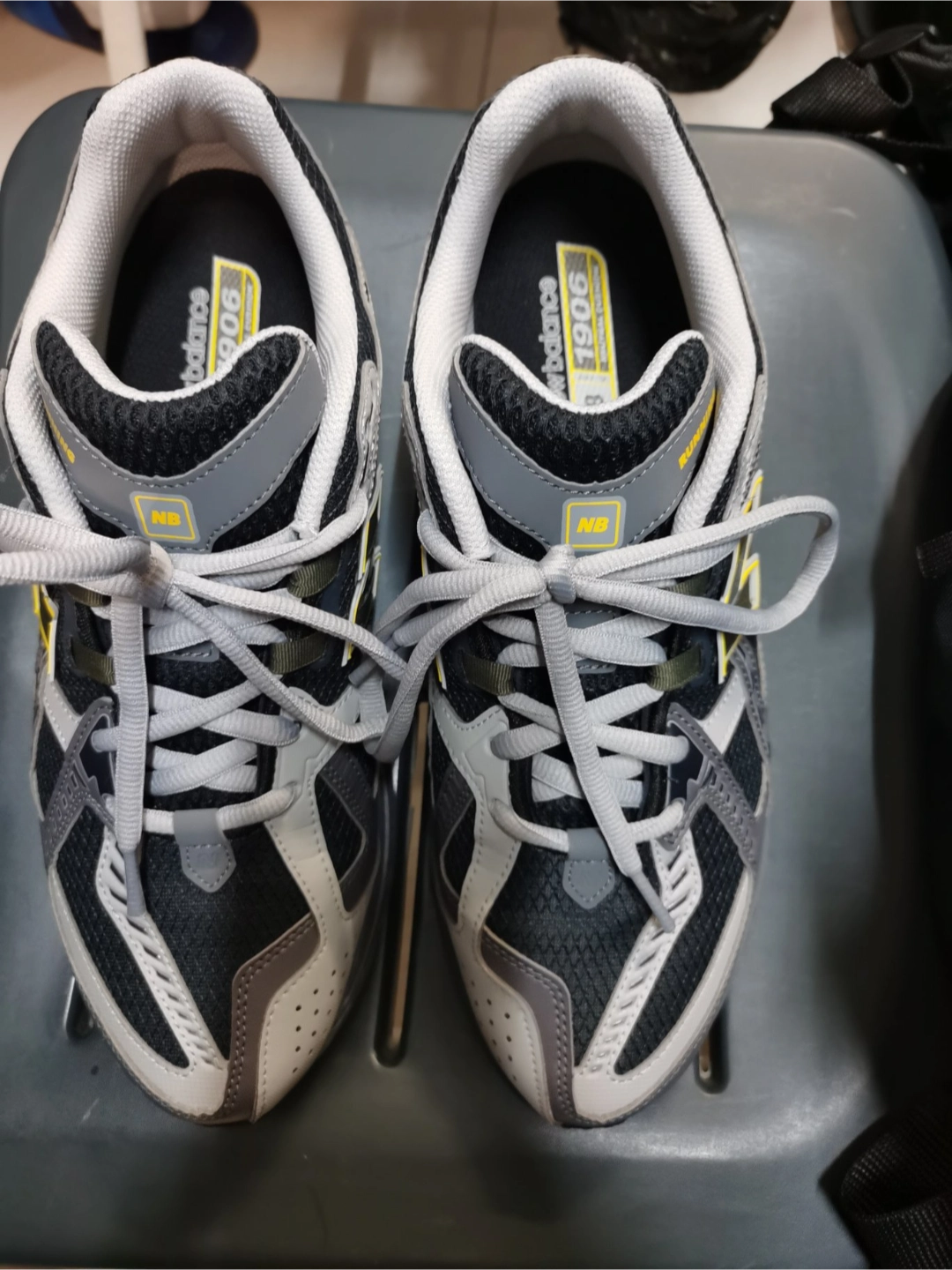 custom review-New Balance 1906U Устойчивый к истиранию Низкий Топ Повседневные Городские Кроссовки для Коммуникативных Беговых Унисекс Черный Серый