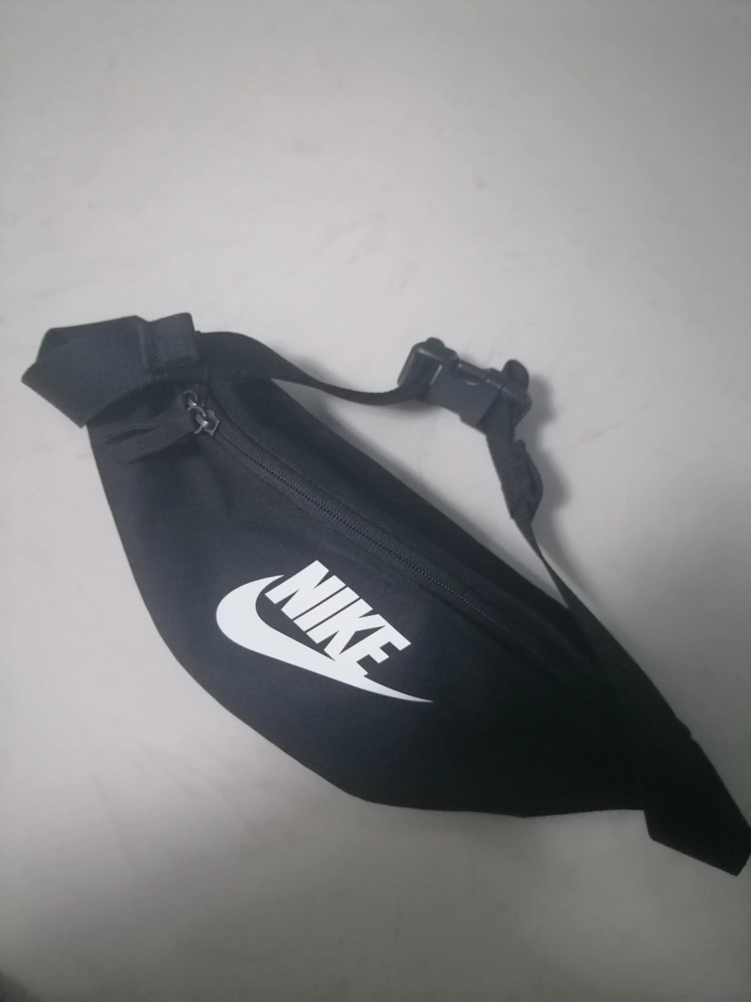 custom review-Nike Heritage Полиэстер Одно Плечо Сумка через плечо Слинг-сумка Сумка на пояс Унисекс Черный