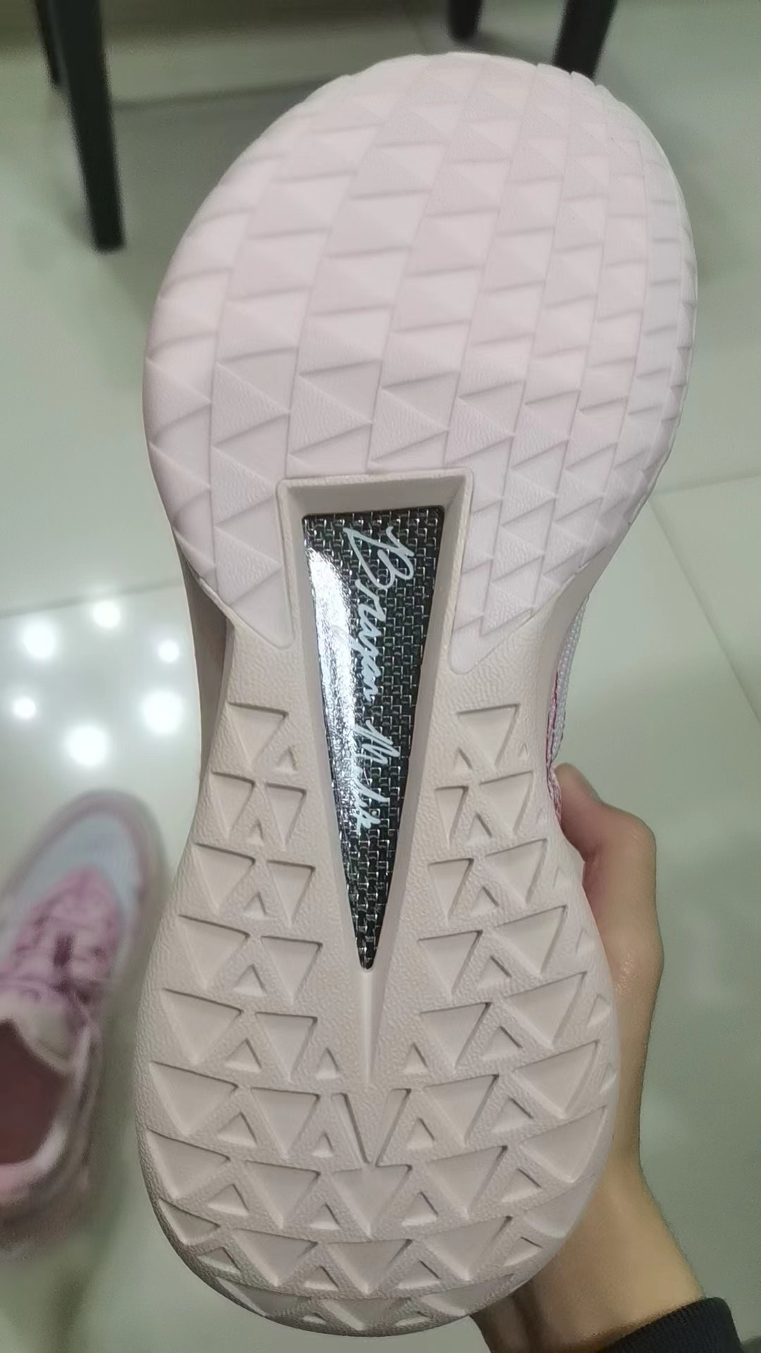 custom review-LINING JB2 Баскетбольные кроссовки Low Топ Розовый Белый Мужской