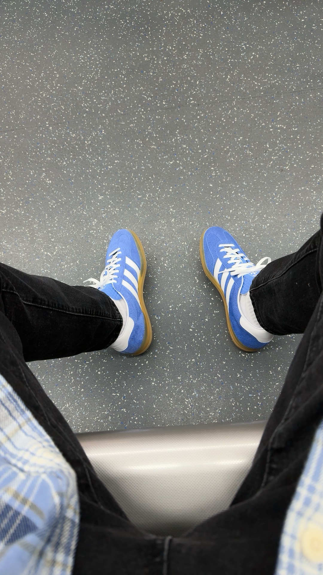 custom review-Adidas Originals GAZELLE INDOOR Low Топ Скейтборд Кроссовки Унисекс Синий Белый Коричневый