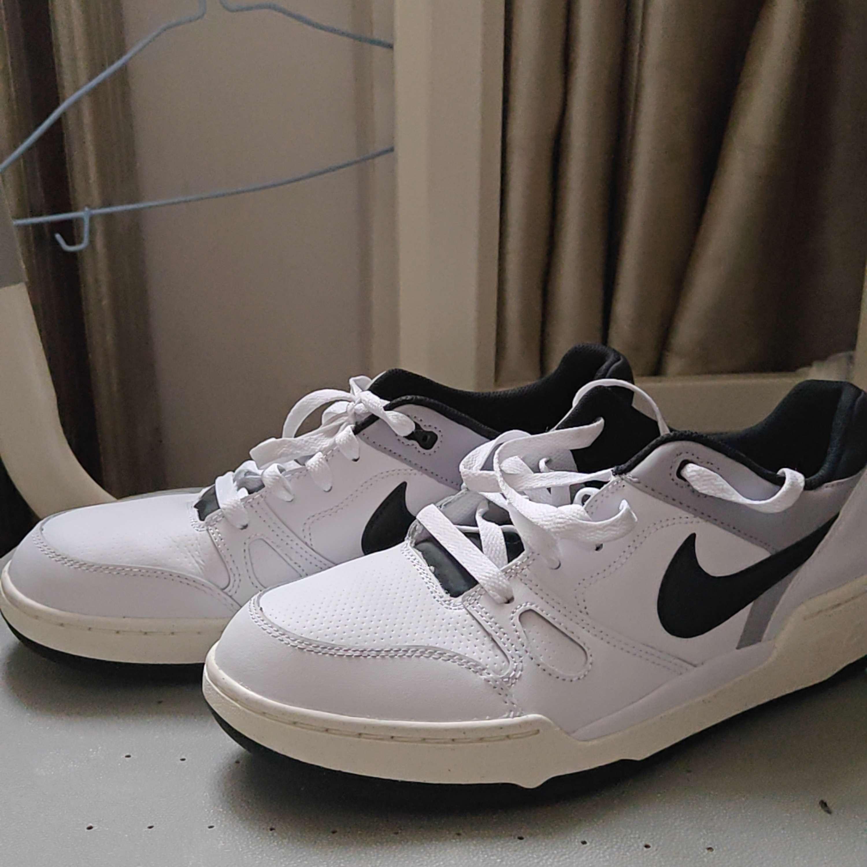 nike full force 龙年限定 潮流舒适 减震耐磨 防滑 板鞋 白色