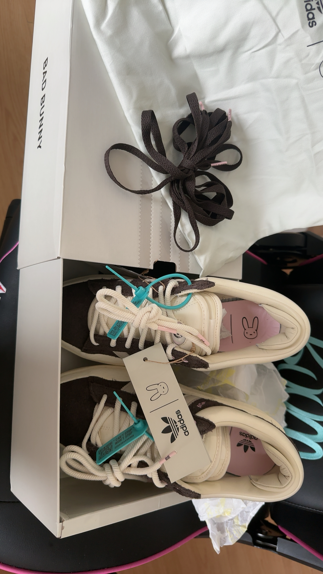 custom review-Adidas X Bad Bunny Campus Sneakers