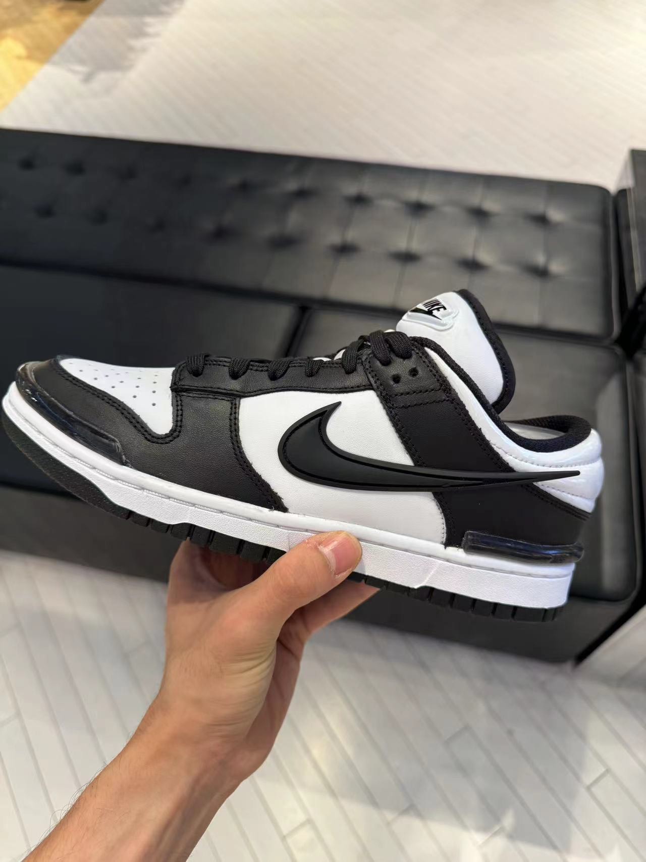 dunk黑白熊猫 黑白极简  好物分享 nike dunk low twist panda 熊猫